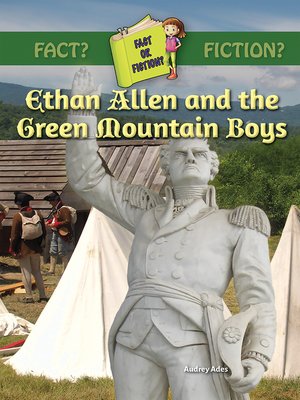 cover image of Ethan Allen and the Green Mountain Boys